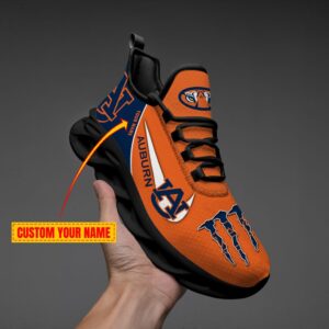 Auburn Tigers Personalized Luxury NCAA Max Soul Shoes