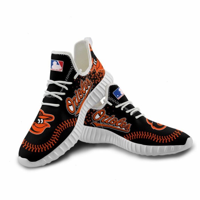 Baltimore Orioles Unisex Sneakers New Sneakers Custom Shoes Baseball Yeezy Boost