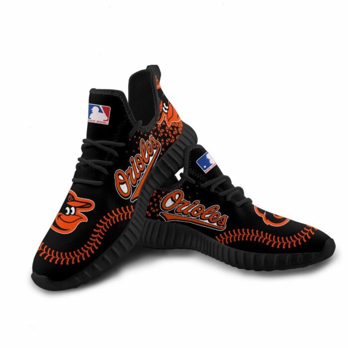 Baltimore Orioles Unisex Sneakers New Sneakers Custom Shoes Baseball Yeezy Boost