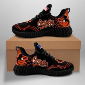 Baltimore Orioles Unisex Sneakers New Sneakers Custom Shoes Baseball Yeezy Boost Yeezy Shoes