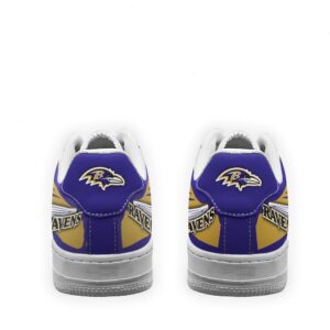 Baltimore Ravens Air Sneakers Custom For Fans
