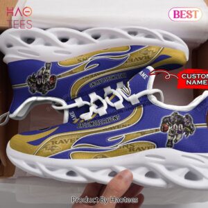 Baltimore Ravens Nfl Personalized Max Soul Shoes