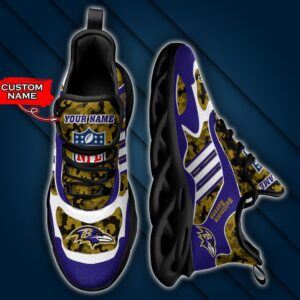 Baltimore Ravens Personalized Max Soul Shoes 30 SPA0901005