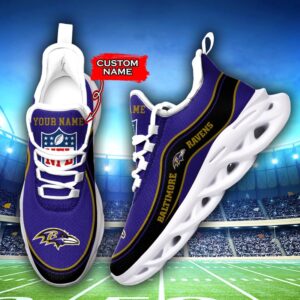 Baltimore Ravens Personalized Max Soul Shoes 32 SPA0901006