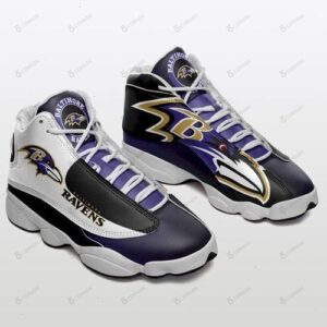 Baltimore Ravens Shoes Jd13 Sneakers Custom