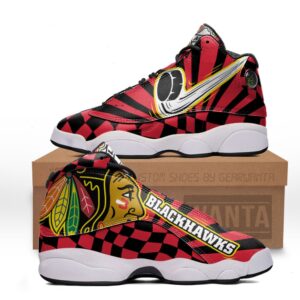 Blackhawks Jd 13 Sneakers Sport Custom Shoes
