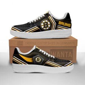Boston Bruins Air Sneakers Custom Fan Gift