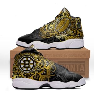 Boston Bruins Jd 13 Sneakers Custom Shoes