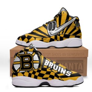 Boston Bruins Jd 13 Sneakers Sport Custom Shoes