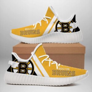 Boston Bruins Sneakers Big Logo Yeezy Shoes Art 1953