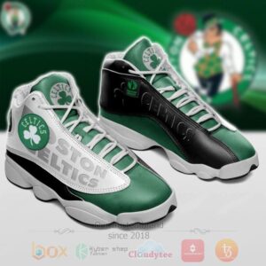 Boston Celtics Nba Green Black Air Jordan 13 Shoes