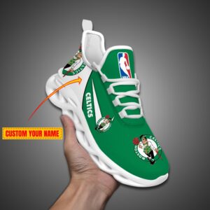 Boston Celtics Personalized NBA Max Soul Shoes