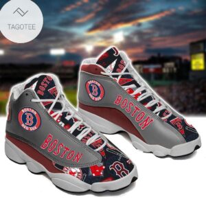 Boston Red Sox Basketball Sneakers Air Jordan 13 Shoes