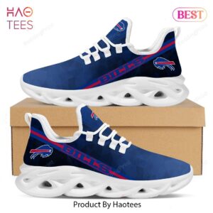 Buffalo Bills NFL Blue Color Max Soul Shoes for Fan