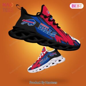 Buffalo Bills NFL Red Mix Blue Max Soul Shoes Fan Gift