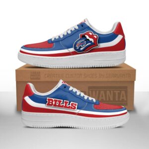 Buffalo Bills Sneakers Custom Force Shoes Sexy Lips For Fans