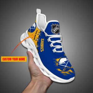 Buffalo Sabres Personalized NHL Max Soul Shoes