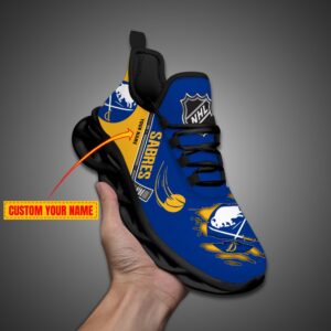 Buffalo Sabres Personalized NHL Max Soul Shoes Ver 2