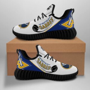Buffalo Sabres Unisex Sneakers New Sneakers Hockey Custom Shoes Buffalo Sabres Yeezy Boost