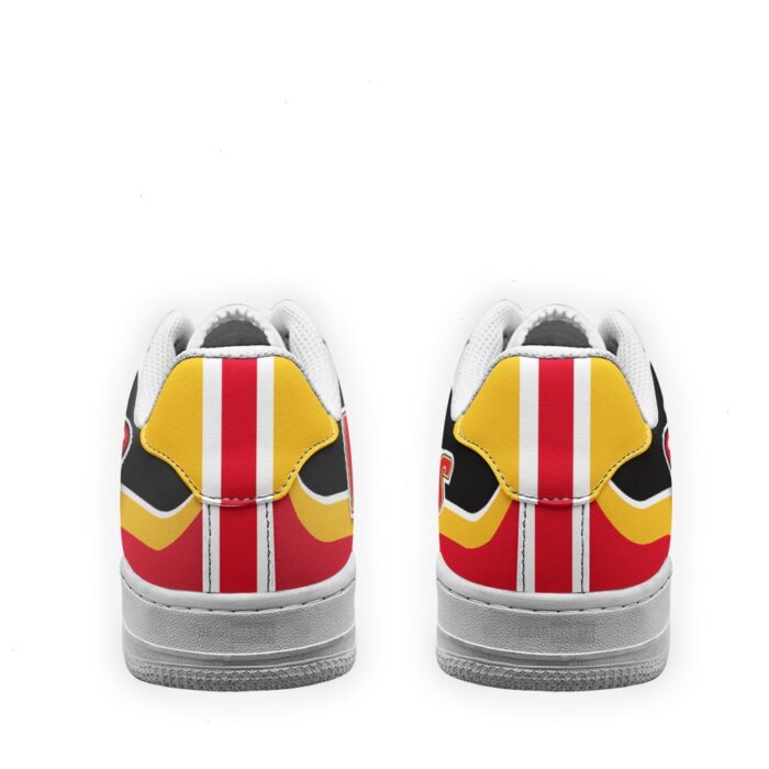 Calgary Flames Sneakers Custom Force Shoes Sexy Lips For Fans