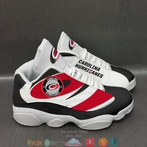 Carolina Hurricanes Nhl Football Teams Big Logo Air Jordan 13 Sneaker Shoes