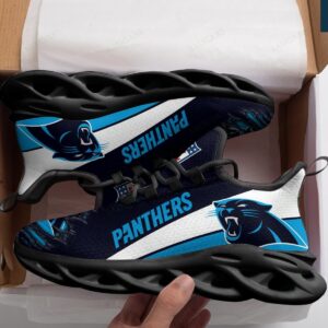 Carolina Panthers Black Max Soul Shoes