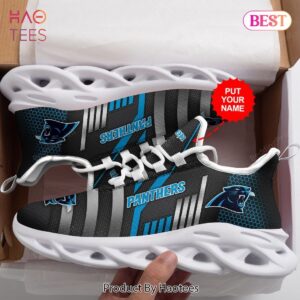 Carolina Panthers Custom Personalized NFL Max Soul Shoes