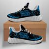 Carolina Panthers Custom Shoes Sport Sneakers Yeezy Boost