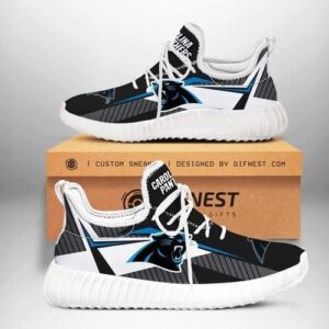 Carolina Panthers Custom Shoes Yeezy Sneakers Gift For Fan