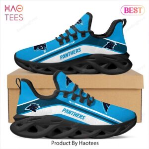 Carolina Panthers NFL Blue Color Max Soul Shoes