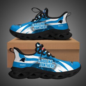 Carolina Panthers Personalized Max Soul Shoes