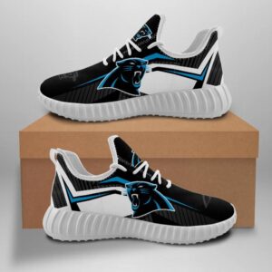 Carolina Panthers Sneakers Custom Yeezy Shoes V1Sport