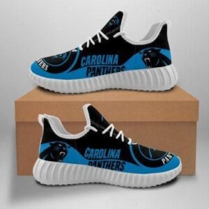Carolina Panthers Unisex Sneakers New Sneakers Custom Shoes Football Yeezy Boost