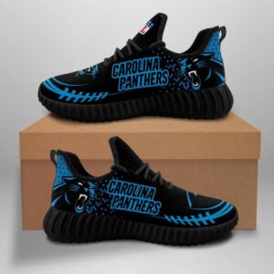 Carolina Panthers Unisex Sneakers New Sneakers Custom Shoes Football Yeezy Boost Yeezy Shoes