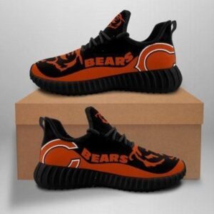 Chicago Bears Custom Shoes Sport Sneakers Chicago Bears Yeezy Boost