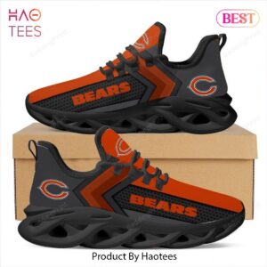 Chicago Bears NFL Black Orange Max Soul Shoes