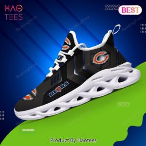 Chicago Bears NFL Hot Black Color Max Soul Shoes