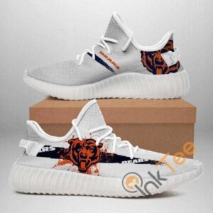 Chicago Bears No 322 Custom Shoes Personalized Name Yeezy Sneakers
