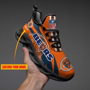 Chicago Bears Personalized Max Soul Shoes