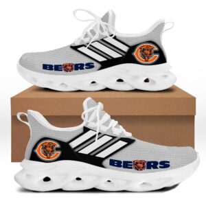 Chicago Bears White a11 Max Soul Shoes