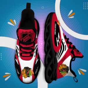 Chicago Blackhawks 2 Max Soul Shoes