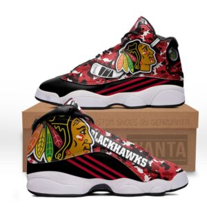 Chicago Blackhawks JD13 Sneakers Custom Shoes