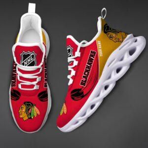Chicago Blackhawks Personalized NHL New Max Soul Shoes