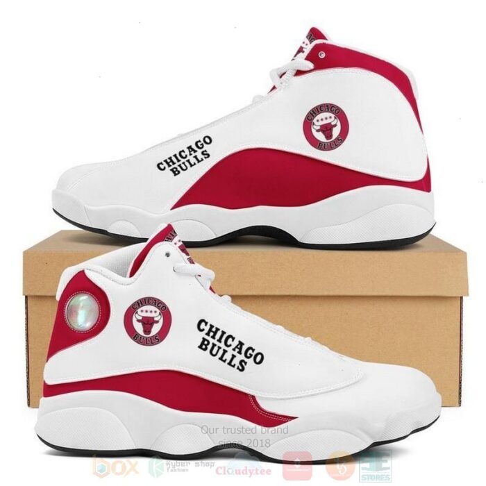 Chicago Bulls Nba Football Team Air Jordan 13 Shoes