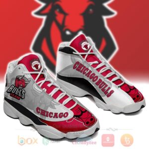 Chicago Bulls Nba Red Grey Air Jordan 13 Shoes