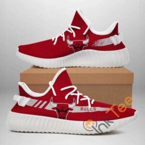Chicago Bulls No 378 Custom Shoes Personalized Name Yeezy Sneakers