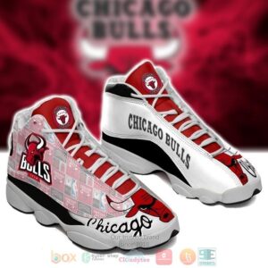 Chicago Bulls Team Nba Team Logo Air Jordan 13 Shoes