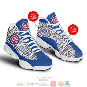 Chicago Cubs Mlb 3 Baseball Air Jordan 13 Sneaker Shoes