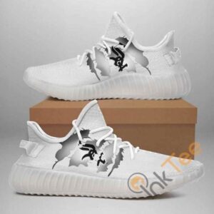 Chicago White Sox Custom Shoes Personalized Name Yeezy Sneakers