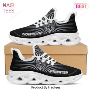 Chicago White Sox MLB Light Flashes Design Max Soul Shoes